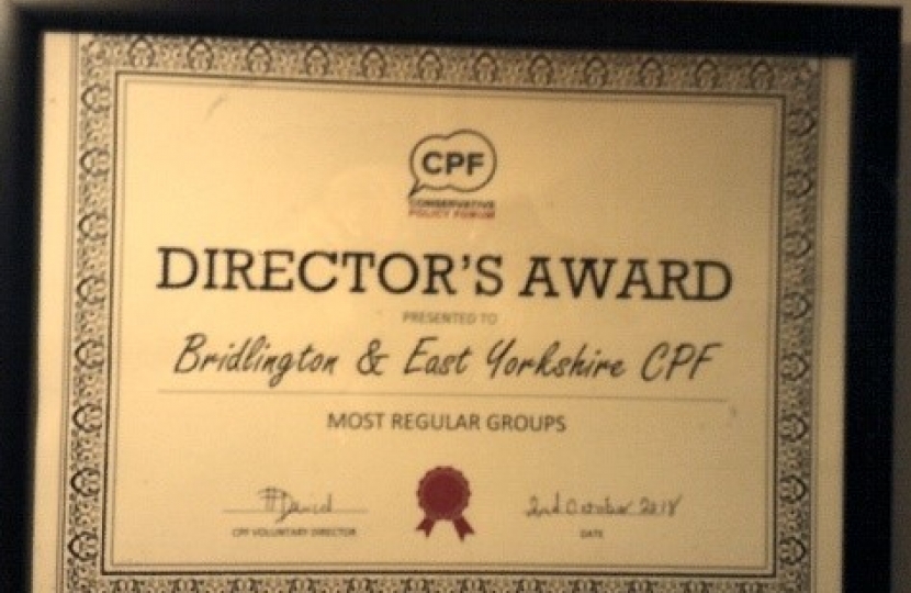 CPF Performance Award 