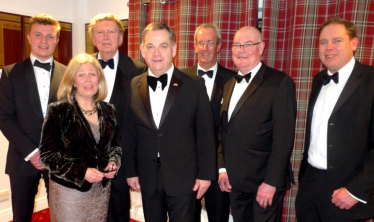  (left to right):  Cllr Leo Hammond, Cllr Felicity Temple, Rt Hon Sir Greg Knight MP, Rt Hon Nigel Adams MP, Cllr Michael Lee, Cllr Jonathan Owen and Cllr Charlie Dewhirst.